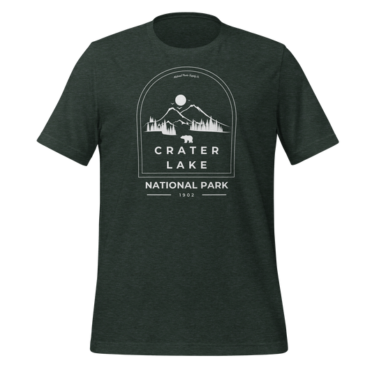 Crater Lake Roaming Bear T Shirt