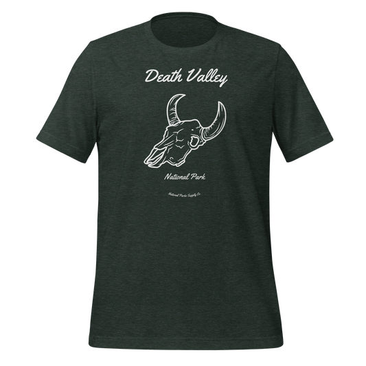 Death Valley Cow Skull T Shirt