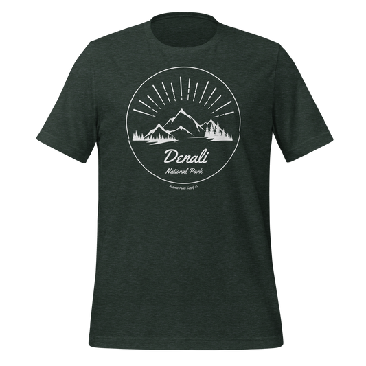 Denali Mountain Sunrise T Shirt