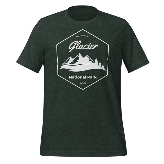 Glacier Mountain Hex T Shirt