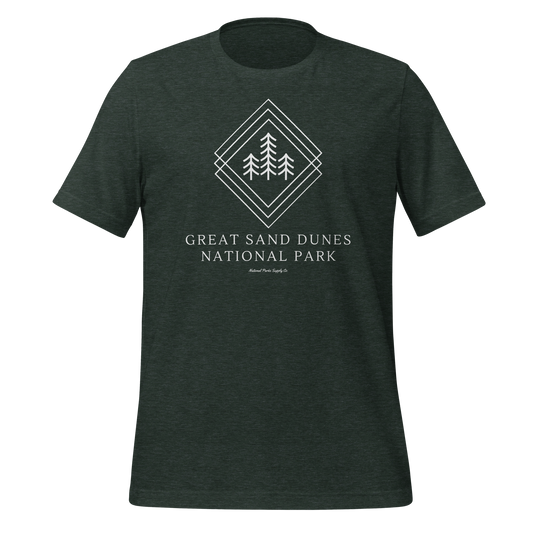 Great Sand Dunes Trees T Shirt