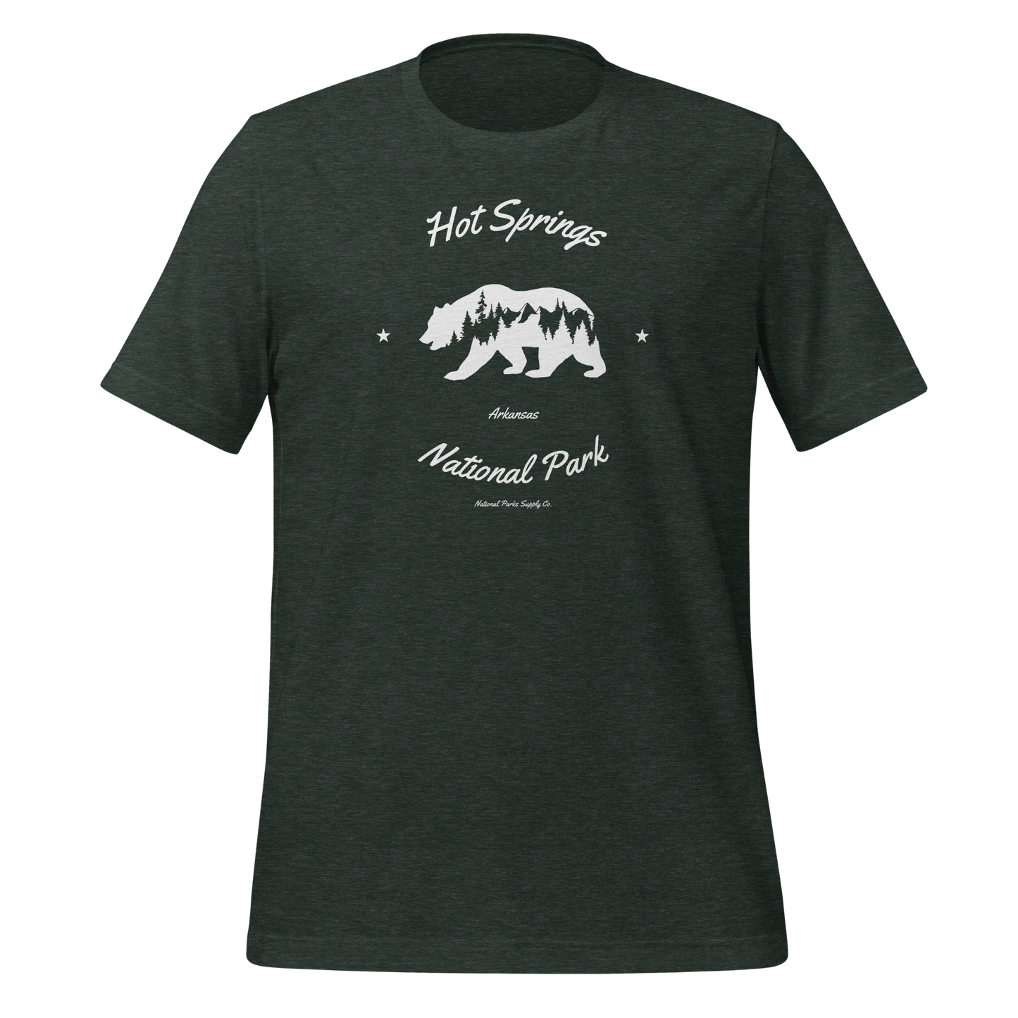 Hot Springs Bear Forest T Shirt