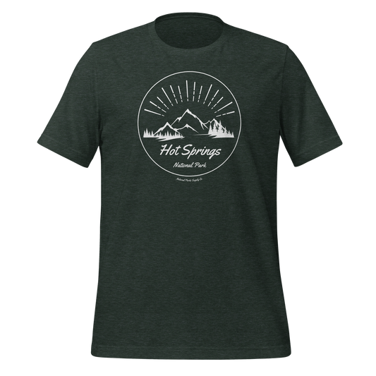 Hot Springs Mountain Sunrise T Shirt