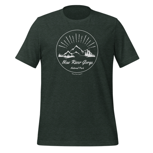 New River Gorge Mountain Sunrise T Shirt