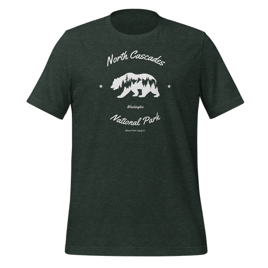 North Cascades Bear Forest T Shirt