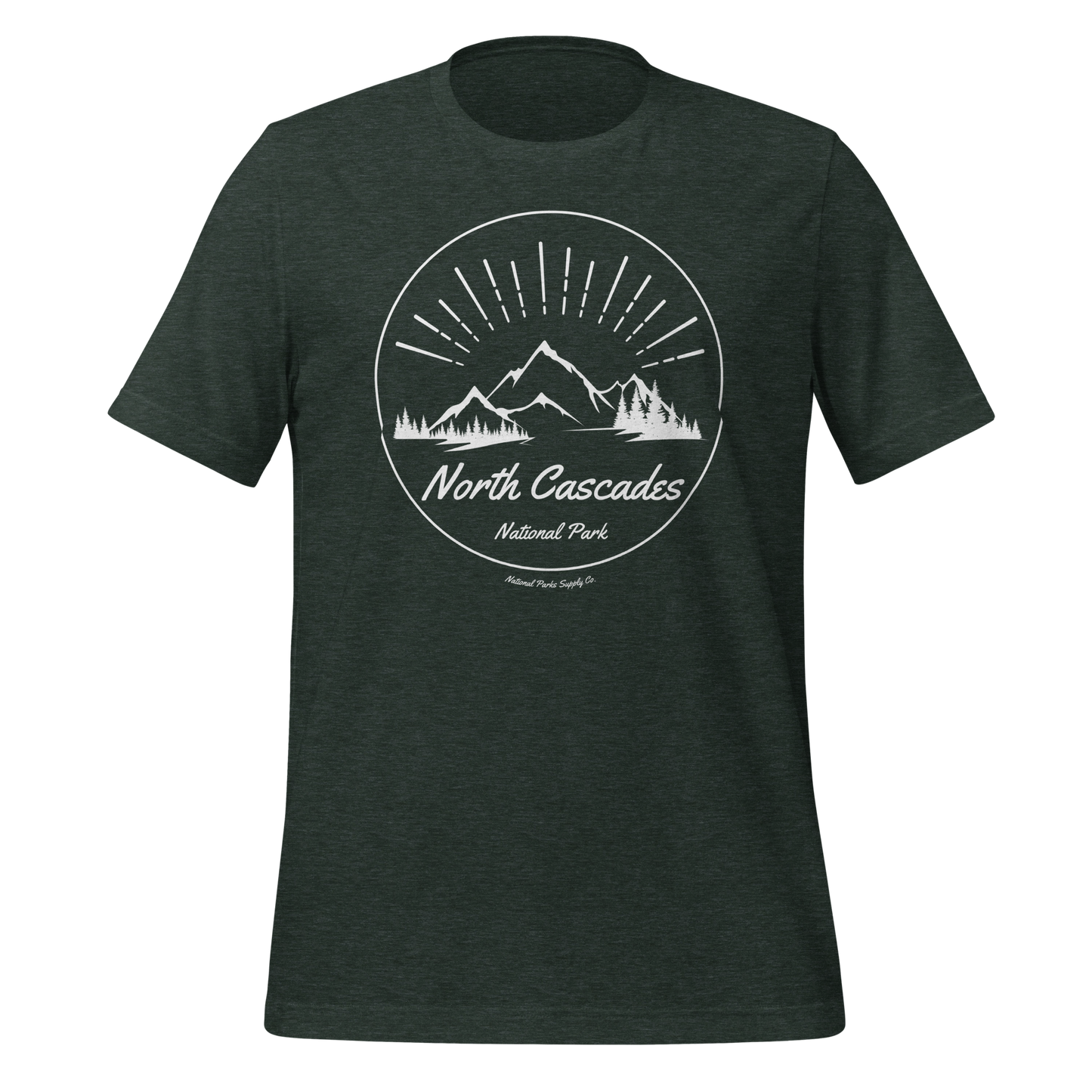 North Cascades Mountain Sunrise T Shirt
