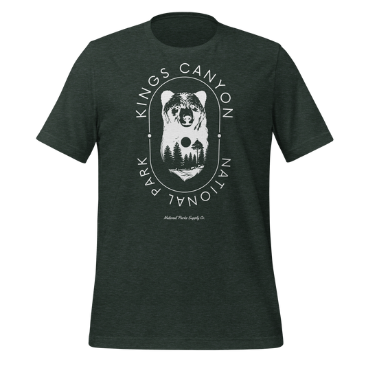 Kings Canyon National Park Bear T Shirt