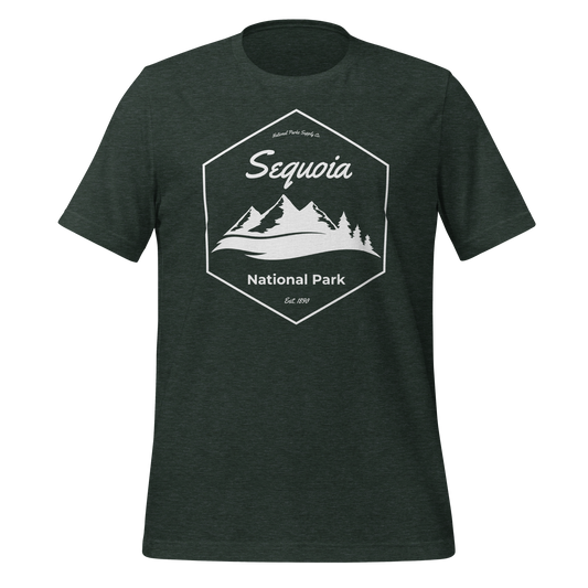 Sequoia National Park Mountain Hex T Shirt