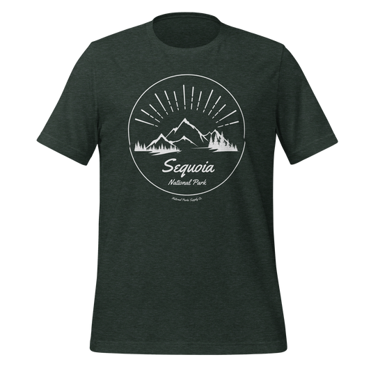 Sequoia Mountain Sunrise T Shirt