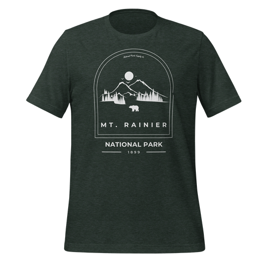 Mount Rainier Roaming Bear T Shirt