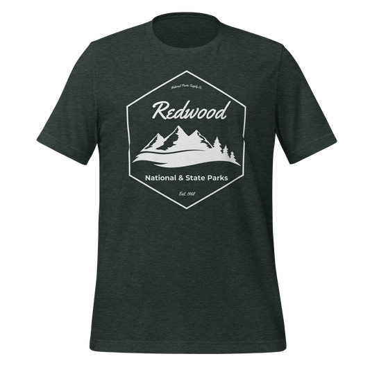 Redwood National & State Parks Mountain Hex T Shirt