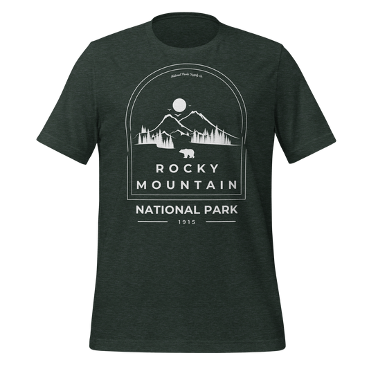 Rocky Mountain Roaming Bear T Shirt