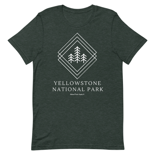 Yellowstone Trees T Shirt