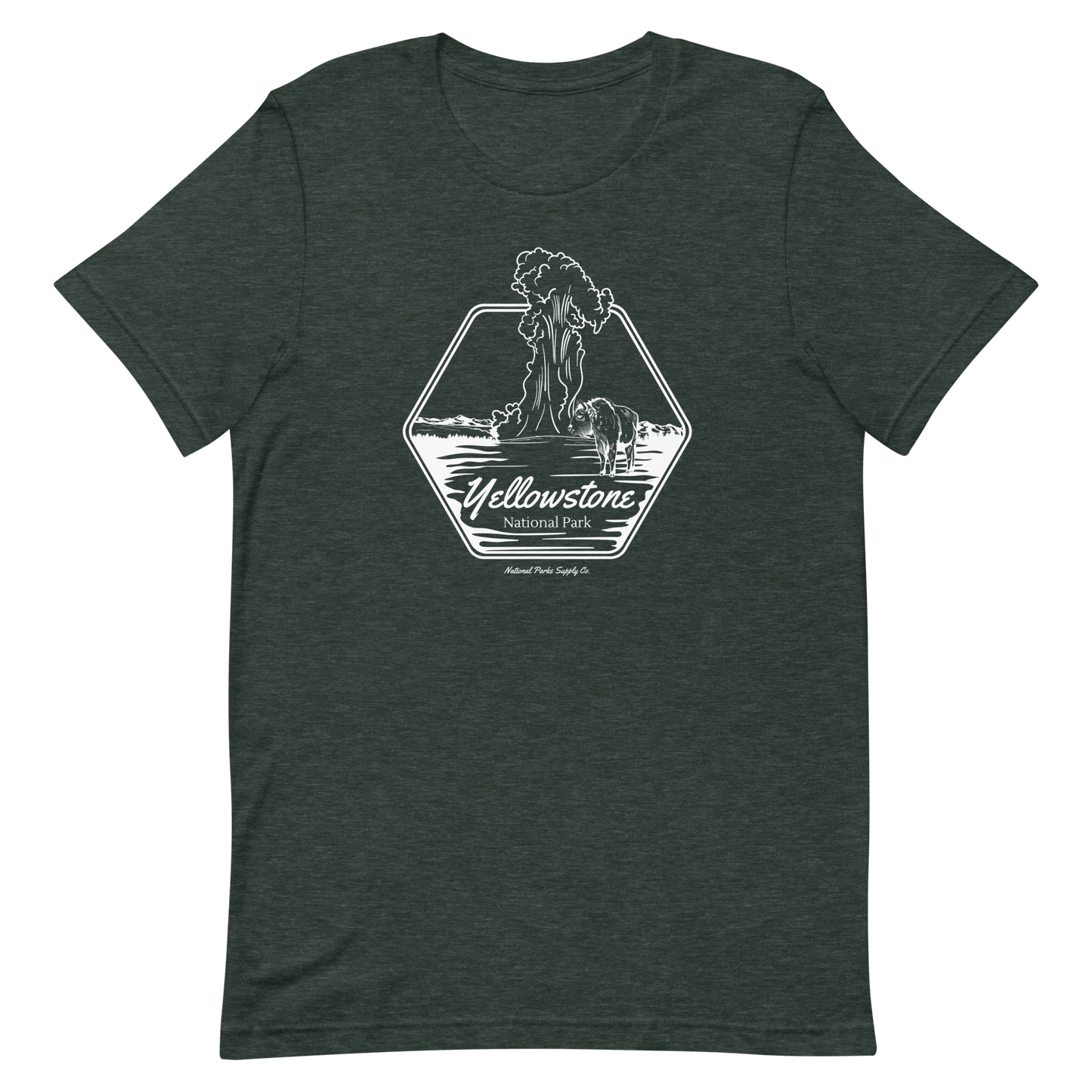 Yellowstone Old Faithful T Shirt