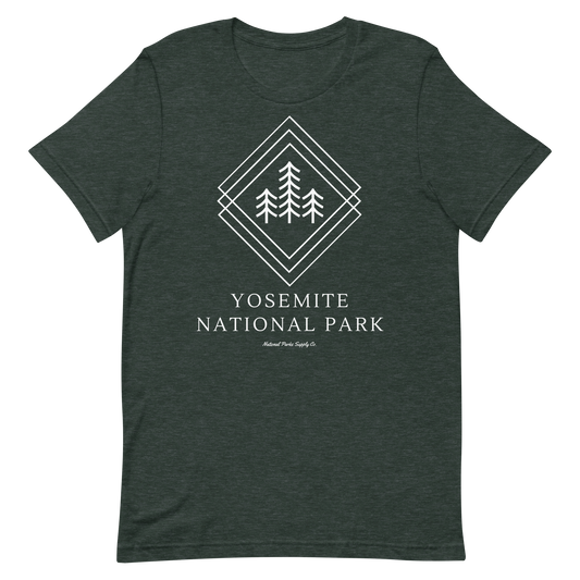 Yosemite National Park Trees T Shirt