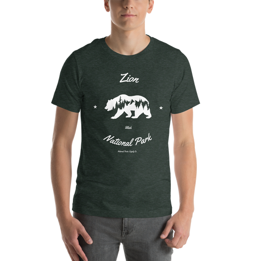 Zion Bear Forest T Shirt