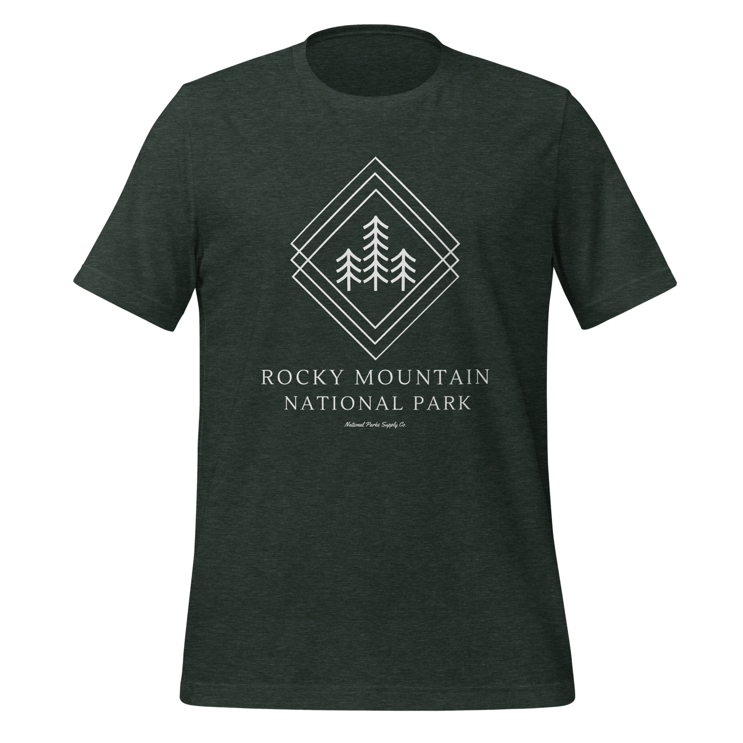 Rocky Mountain Trees T Shirt