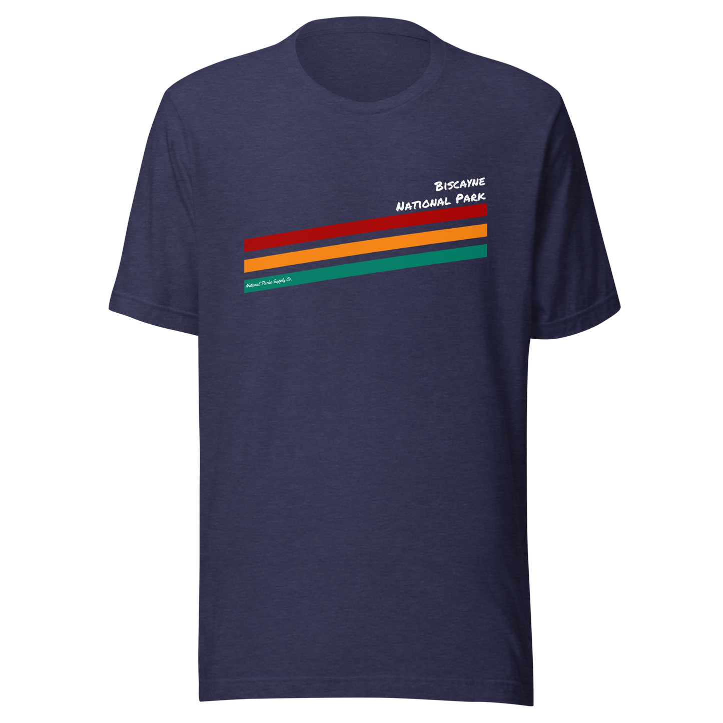 Biscayne National Park Stripes T Shirt