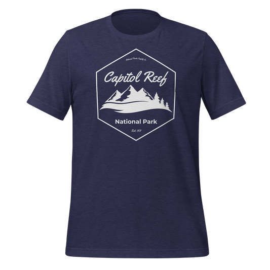 Capitol Reef Mountain Hex T Shirt