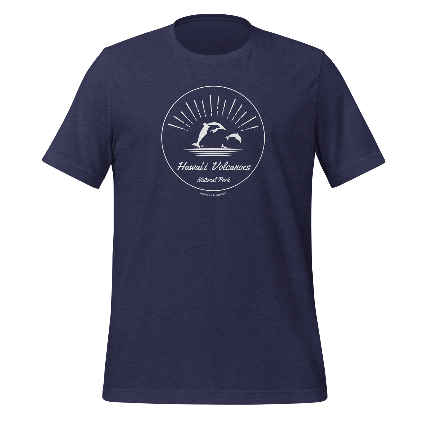 Hawaii Volcanoes Dolphin T Shirt
