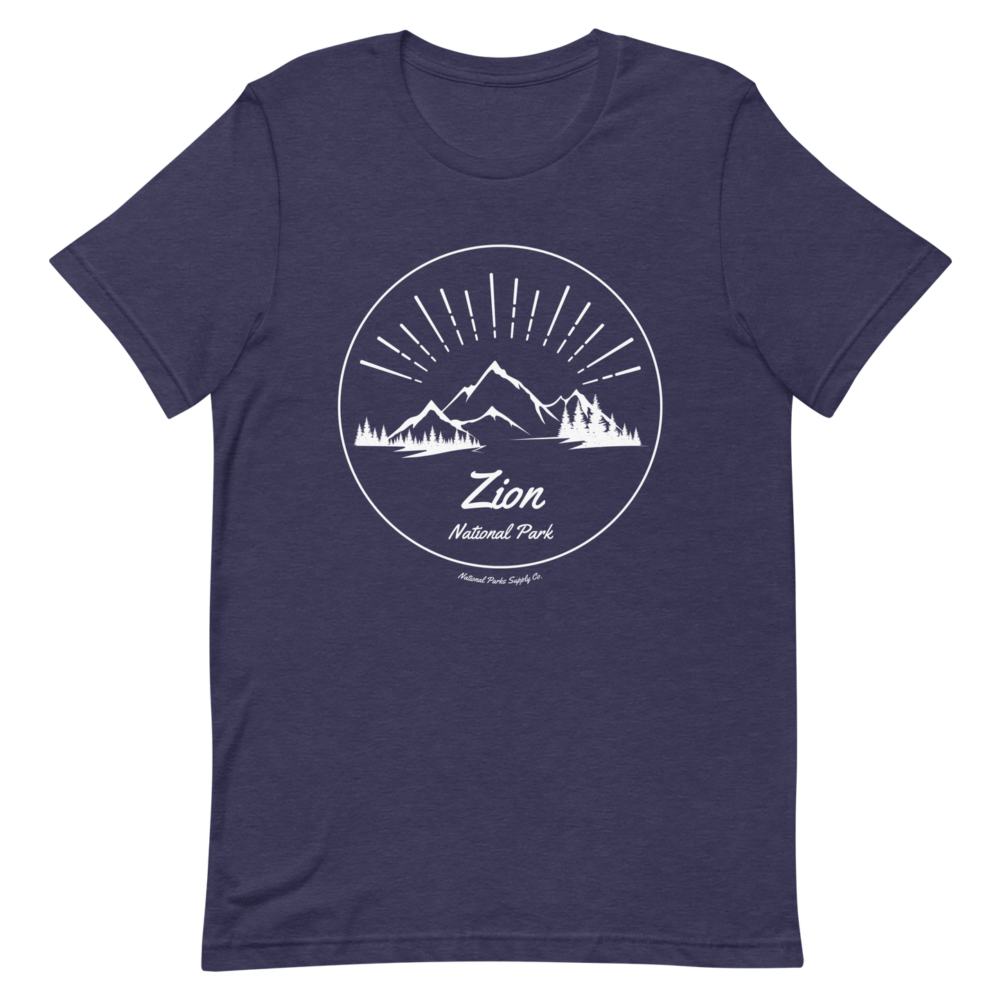 Zion Mountain Sunrise T Shirt