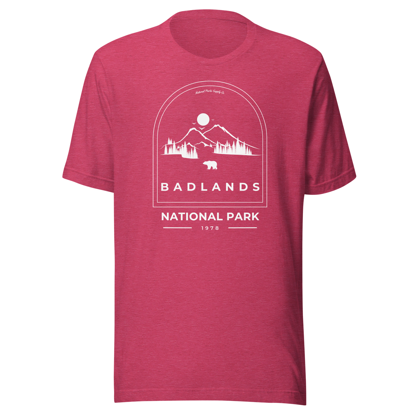 Badlands National Park Bear Forest T Shirt