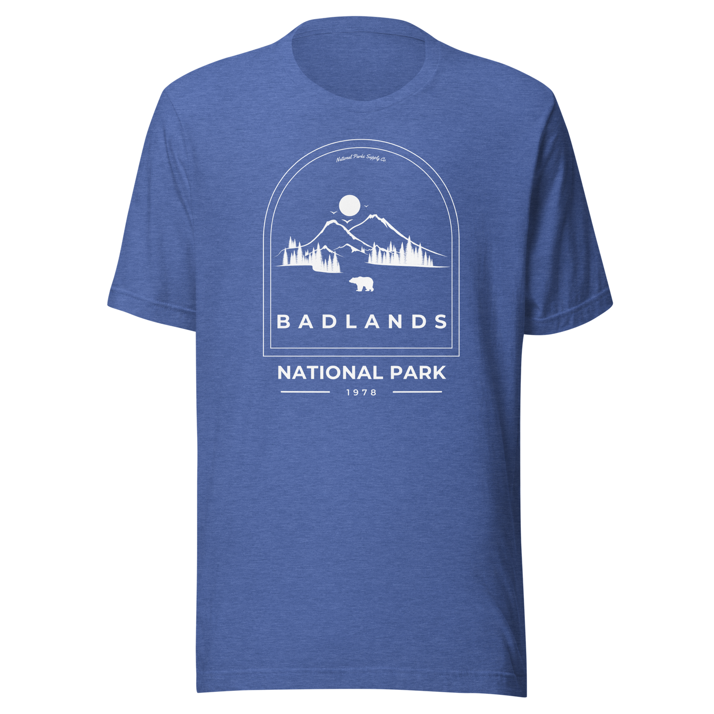 Badlands National Park Bear Forest T Shirt