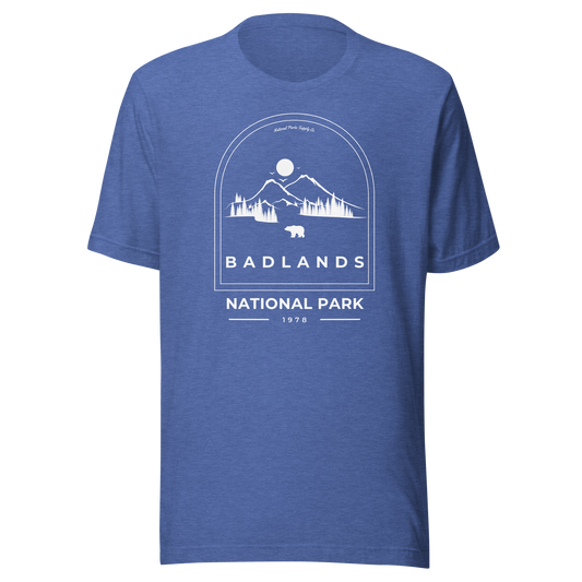 Badlands National Park Bear Forest T Shirt