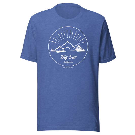 Big Sur Mountain Sunrise T Shirt