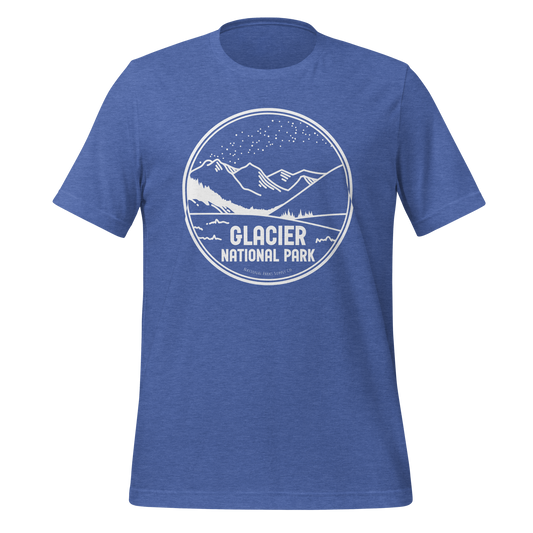 Glacier Night Sky T Shirt