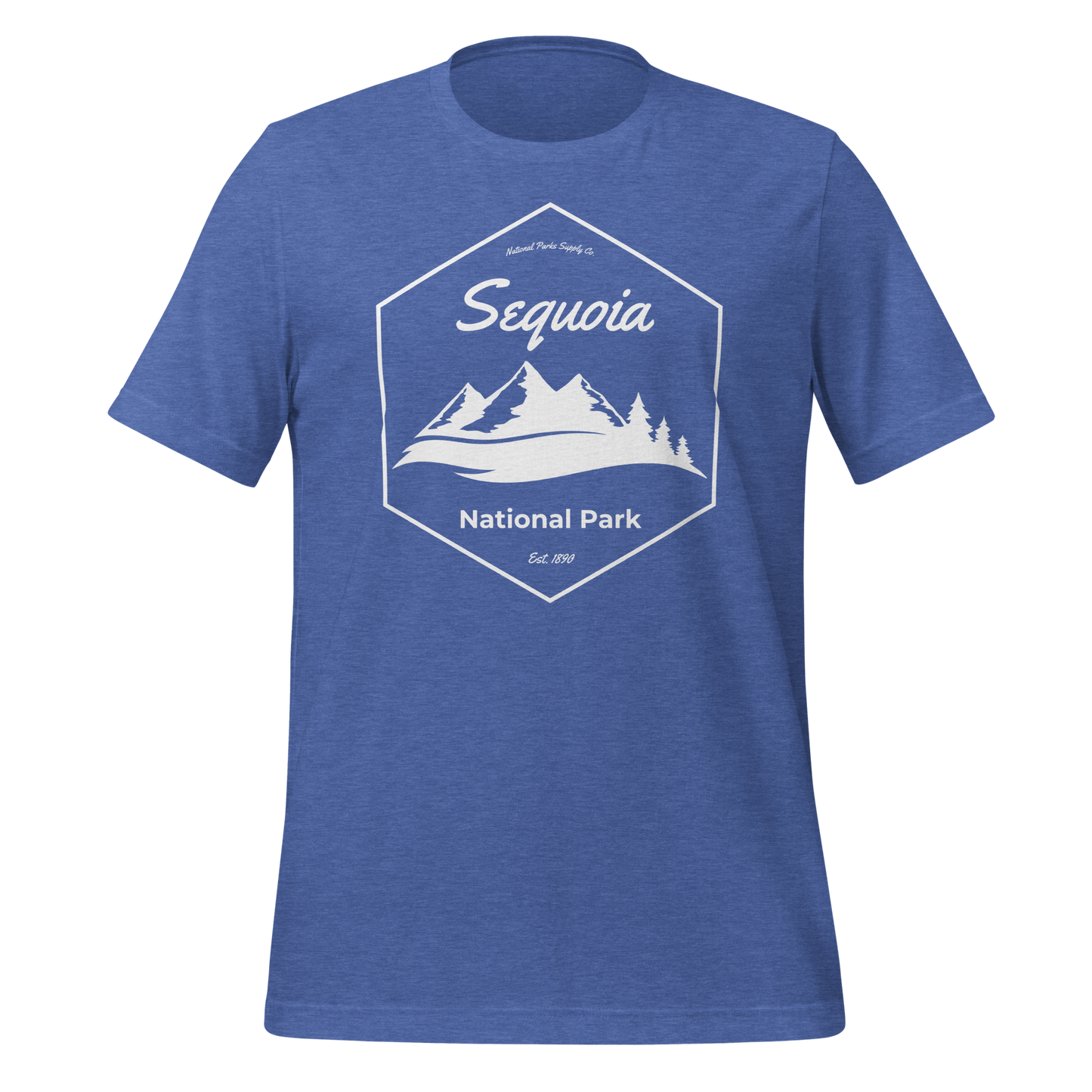 Sequoia National Park Mountain Hex T Shirt