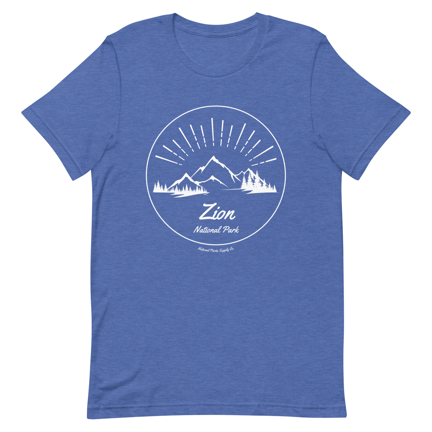 Zion Mountain Sunrise T Shirt