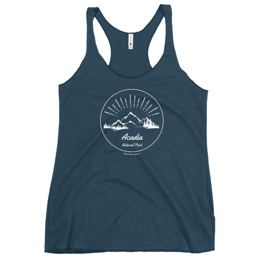 Women’s Acadia Mountain Sunrise Racerback Tank