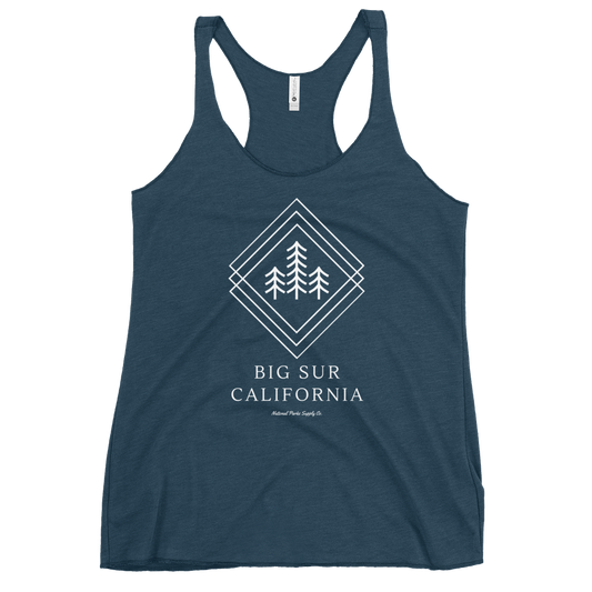 Women’s Big Sur Trees Racerback Tank