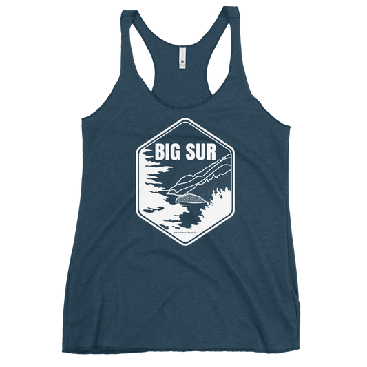 Women’s Big Sur Coastline Racerback Tank