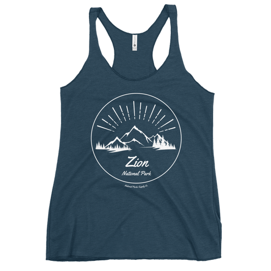 Women’s Zion Mountain Sunrise Racerback Tank