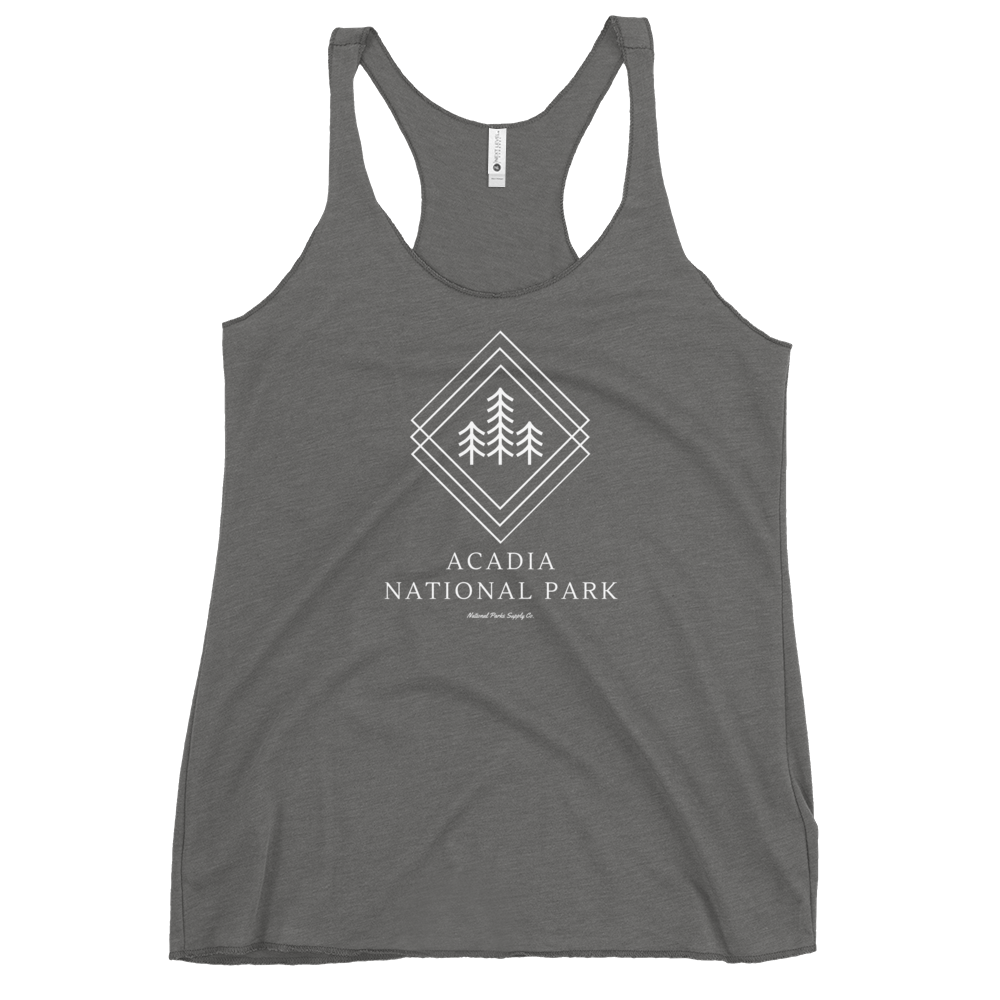 Women’s Acadia Trees Racerback Tank