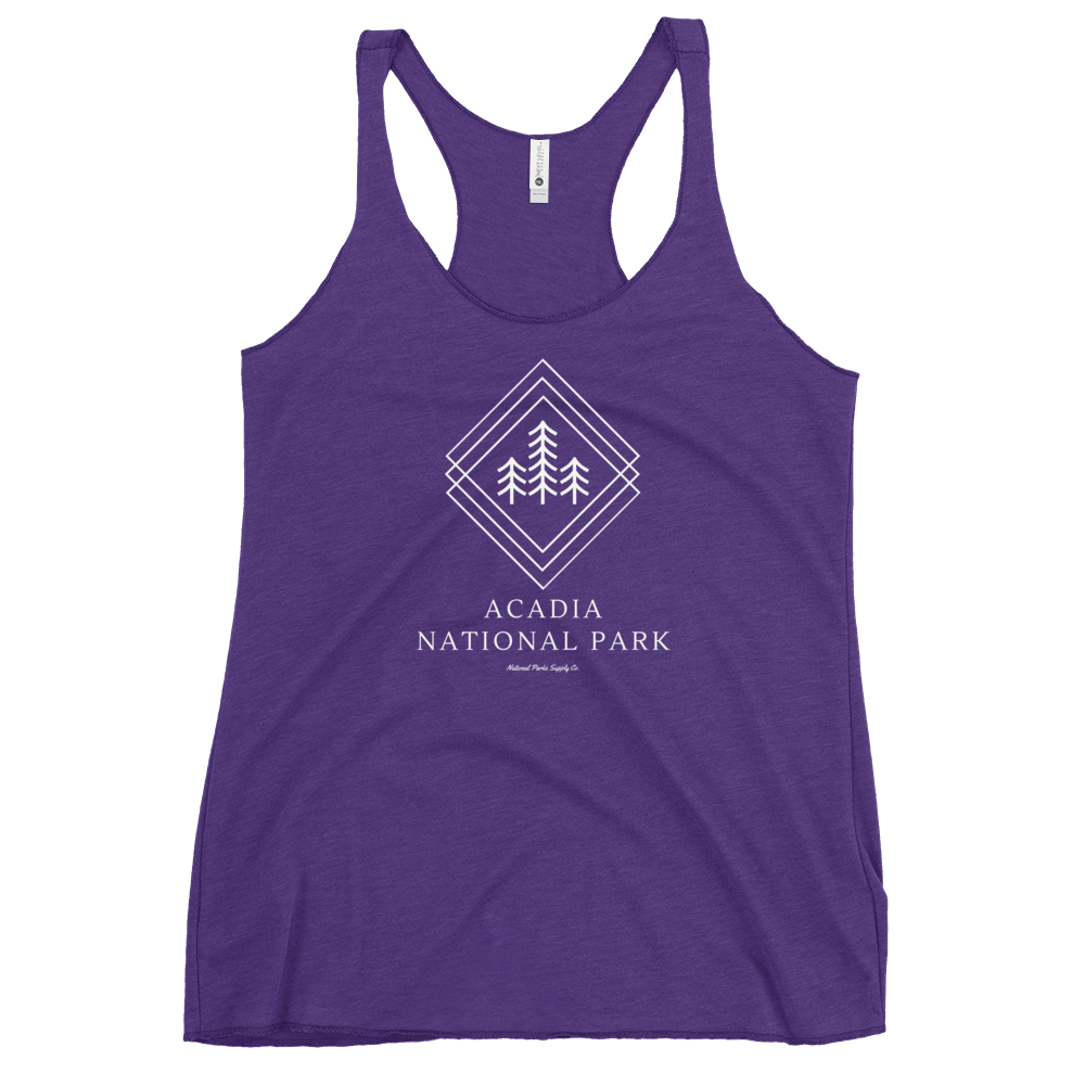 Women’s Acadia Trees Racerback Tank