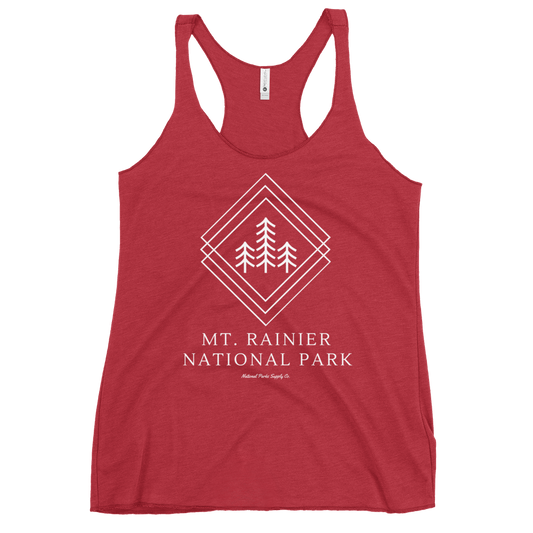 Women’s Mount Rainier Trees Racerback Tank