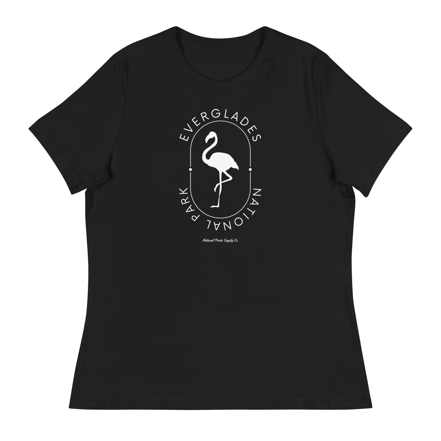 Women's Everglades Flamingo Window T Shirt