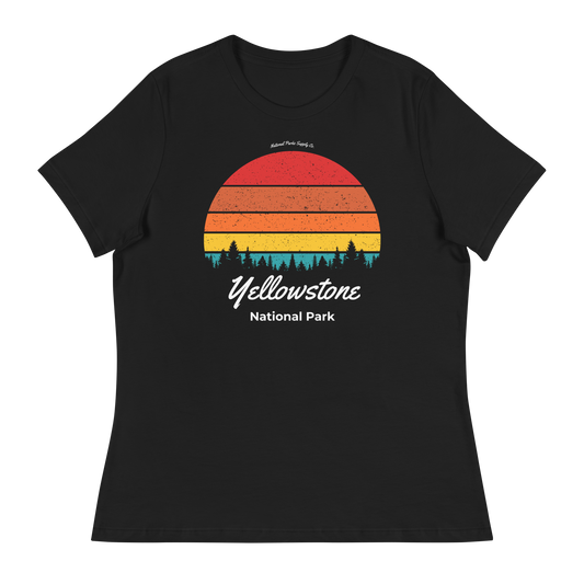 Yellowstone Women’s Distressed Retro Relaxed T-Shirt