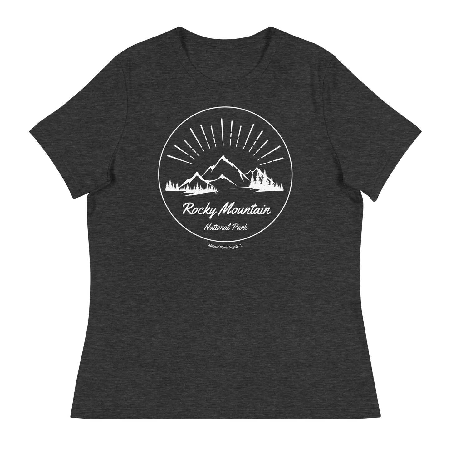 Rocky Mountain Sunrise Women’s Relaxed T-Shirt