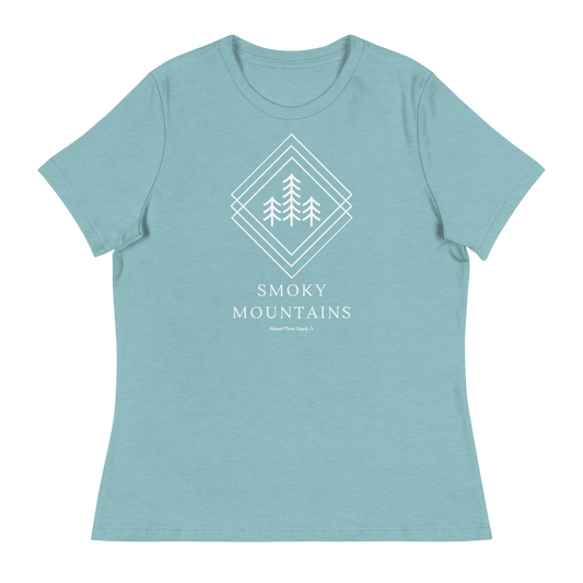 Women’s Smoky Mountains Trees Relaxed T-Shirt