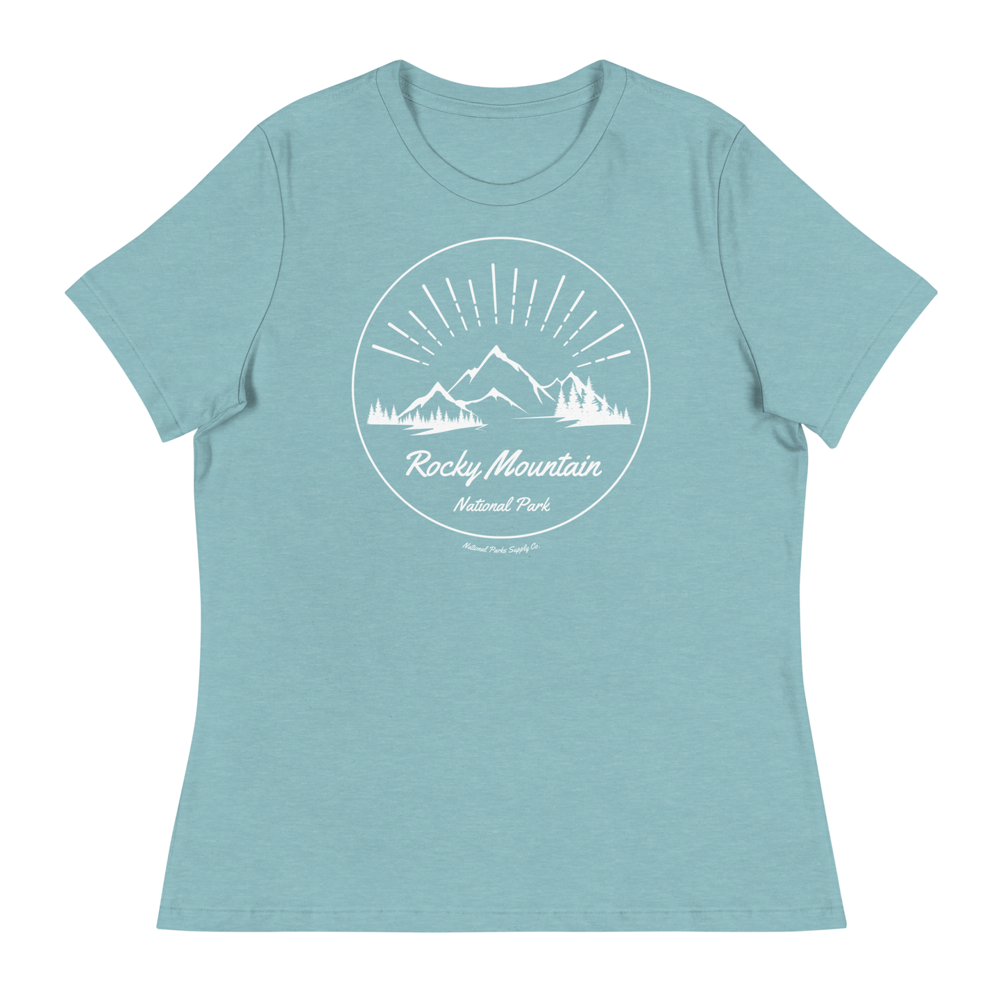 Rocky Mountain Sunrise Women’s Relaxed T-Shirt