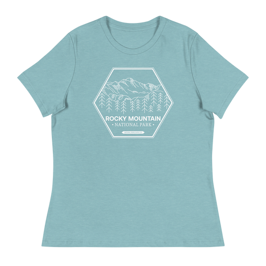 Rocky Mountain Minimalist Women’s Relaxed T-Shirt