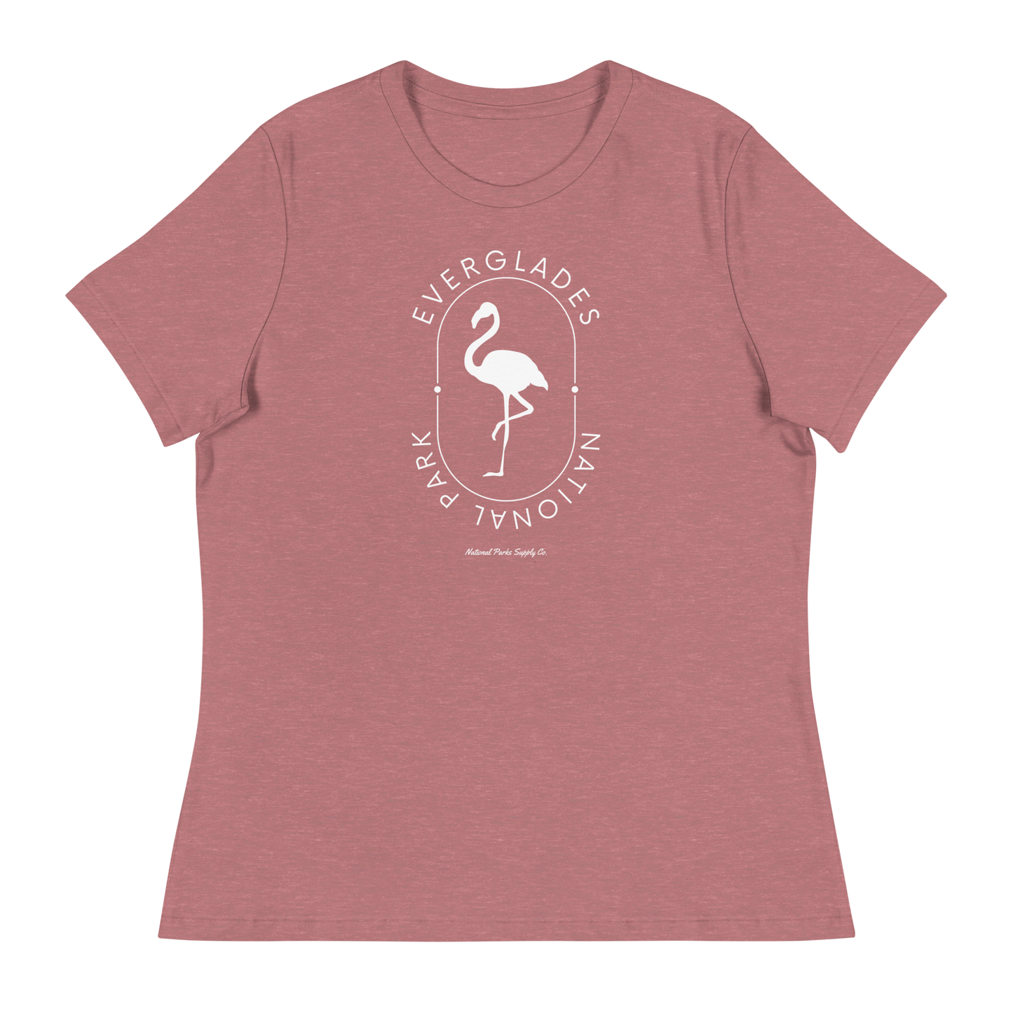 Women's Everglades Flamingo Window T Shirt