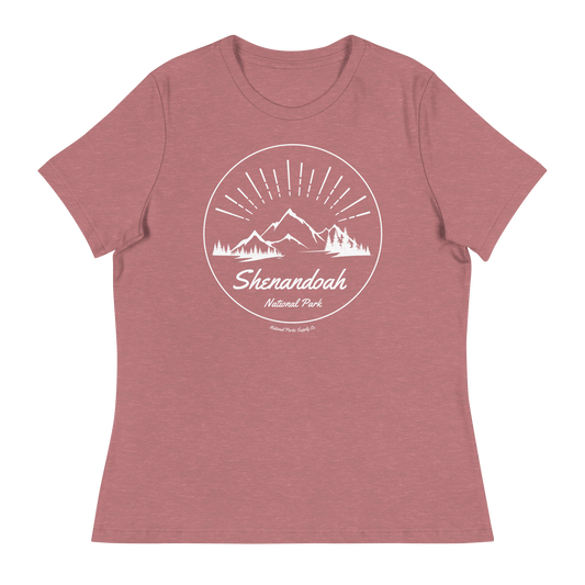 Women’s Shenandoah Mountain Sunrise Relaxed T-Shirt