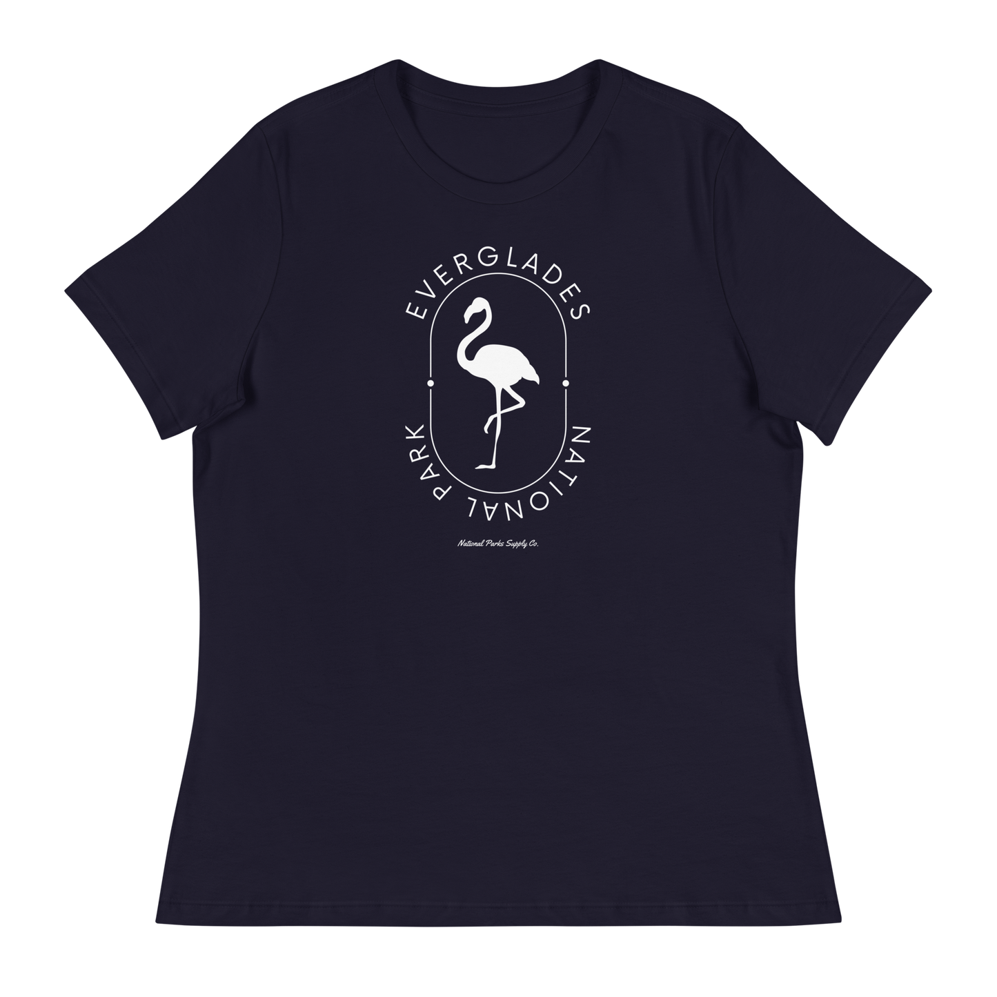 Women's Everglades Flamingo Window T Shirt