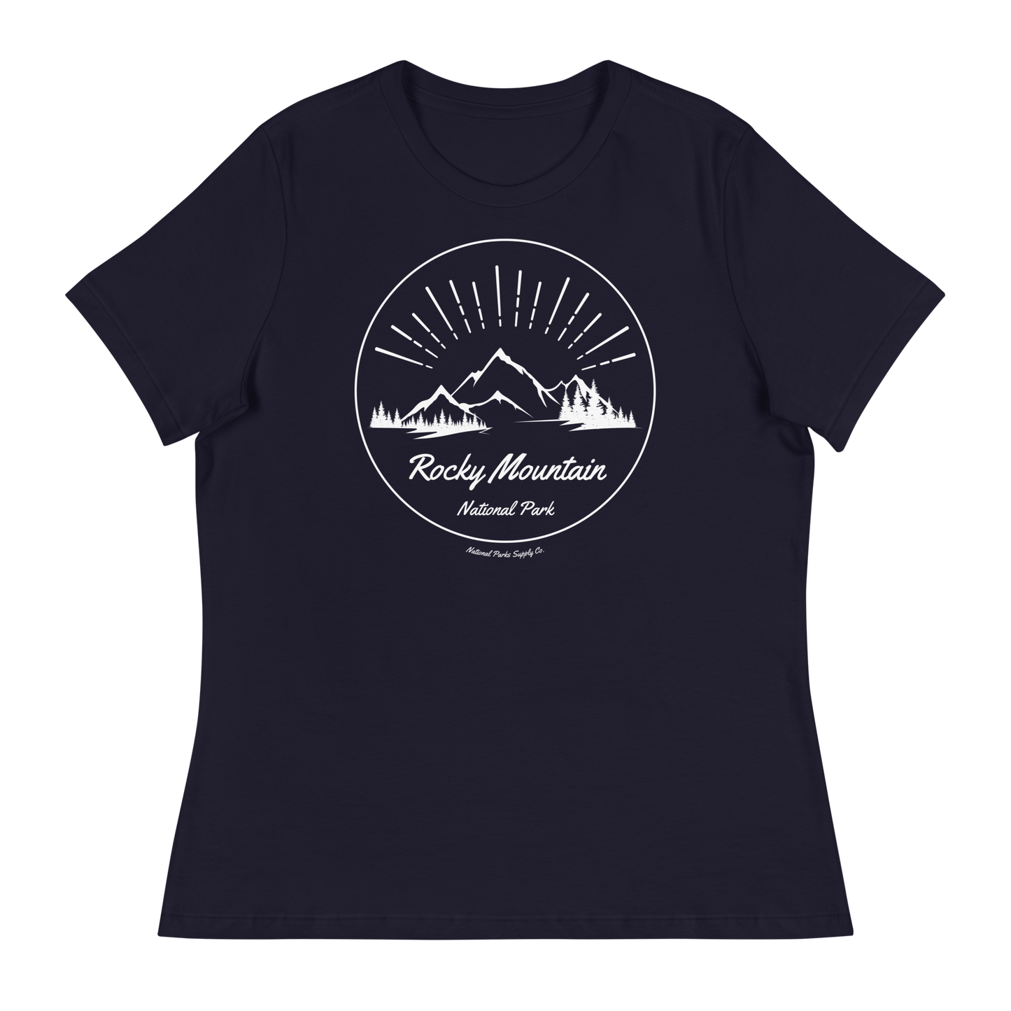 Rocky Mountain Sunrise Women’s Relaxed T-Shirt