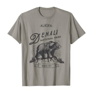 Denali National Park Retro Bear Shirt
